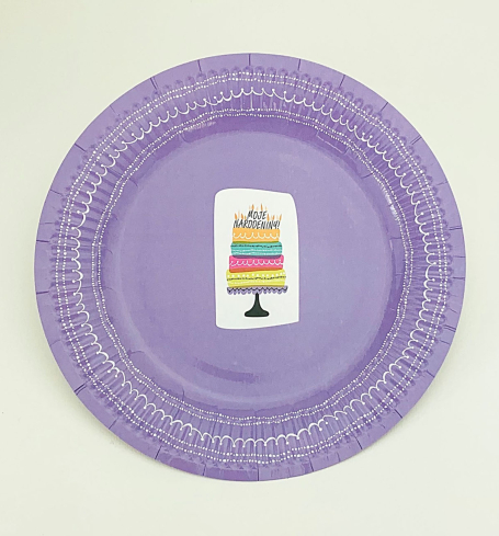 Party papierový tanier (8ks) - TL01-5004-01-S