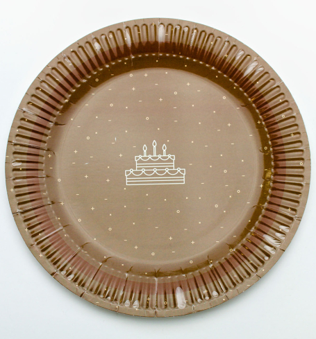 Party papierový tanier (8ks) - TL01-5013-01